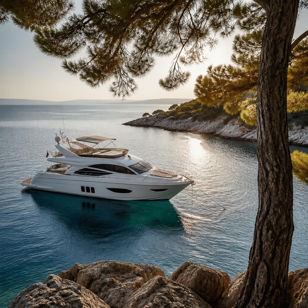 A private yacht charter on the Aegean